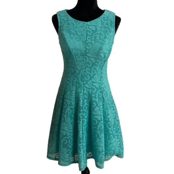 Studio One Dresses & Skirts - STUDIO One NY NWT Women's Mint Lace Dress Sleeveless Resort Wear Size 4